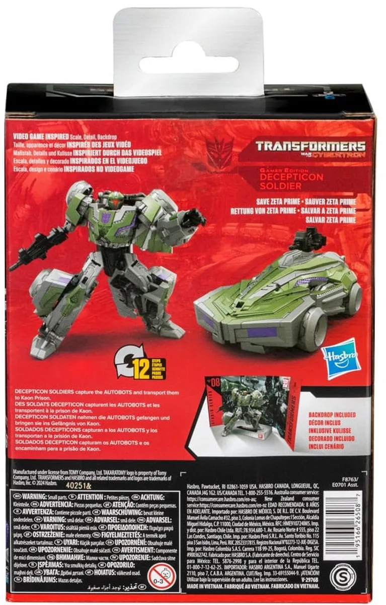 Hasbro Transformers Studio Series Action Figuur - Decepticon Soldier 11cm - Multi