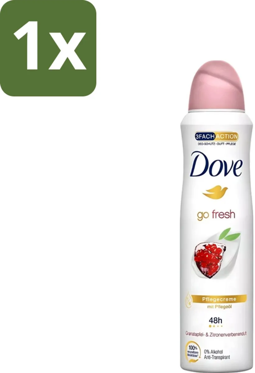 Dove Go Fresh Deodorant Spray Granaatappel 150ml