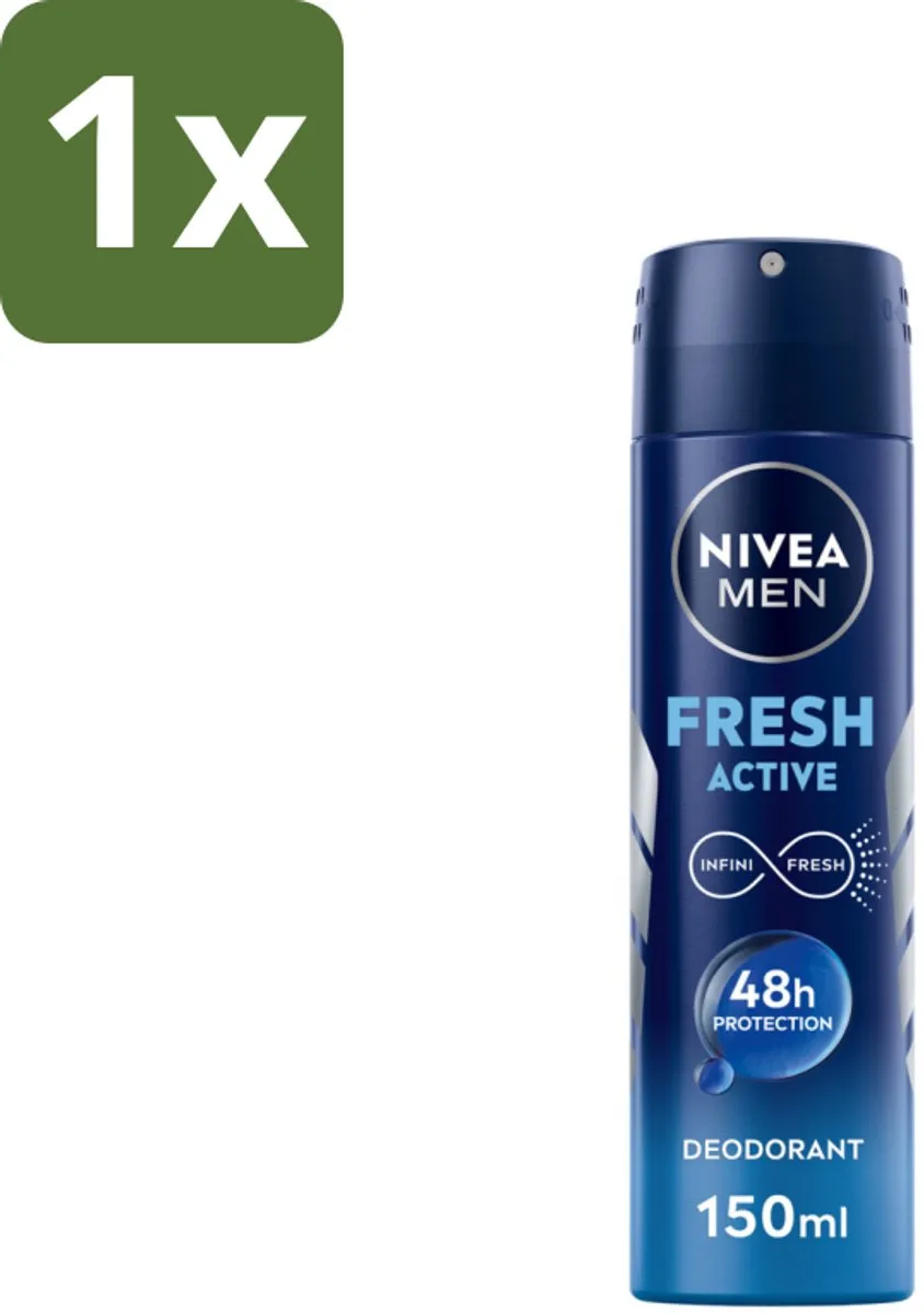 NIVEA MEN Fresh Active Deodorant Spray 150ml