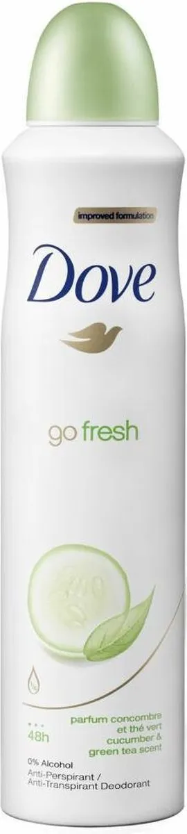 Dove Go Fresh Komkommer Deo Spray - 6x250ml