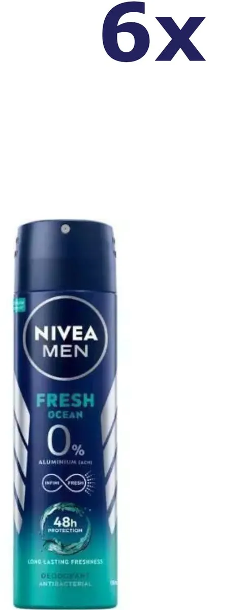 NIVEA MEN Fresh Ocean Deodorant Spray 150ml