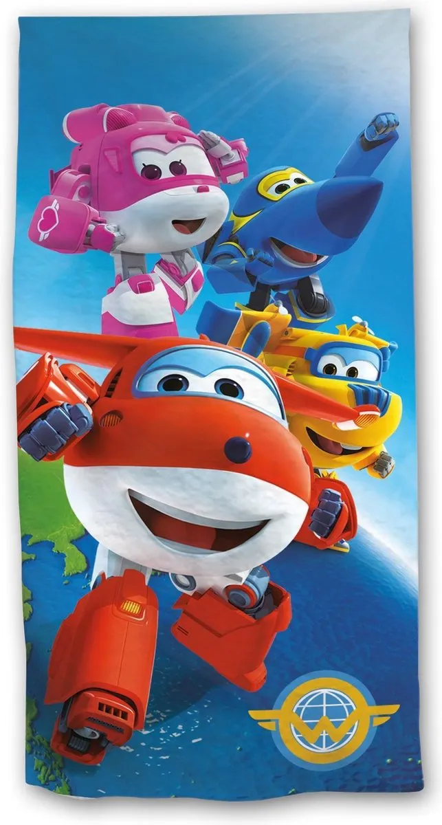 Disney Super Wings Strandlaken 70x140cm