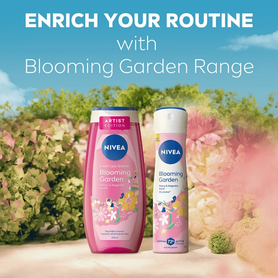 NIVEA Floral Passion Douchegel - 6x250ml