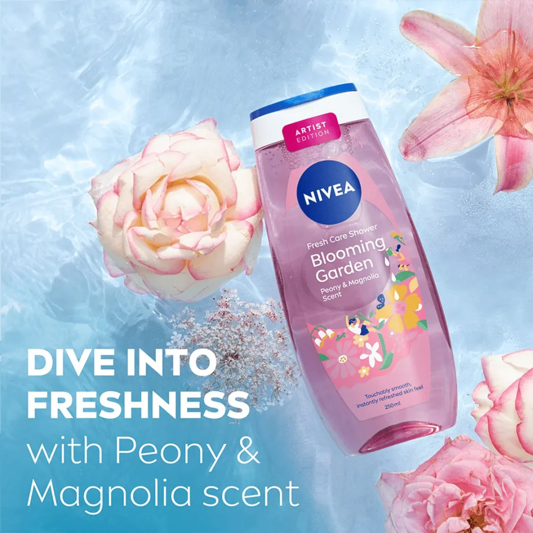 NIVEA Floral Passion Douchegel - 6x250ml