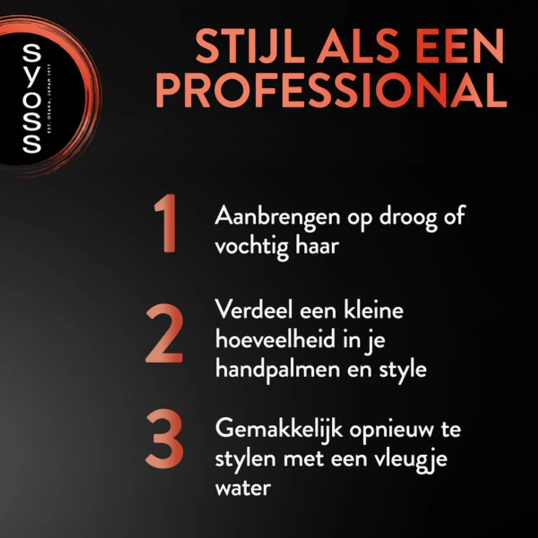 SYOSS Power Hold Haargel 1500ml - 6x250ml