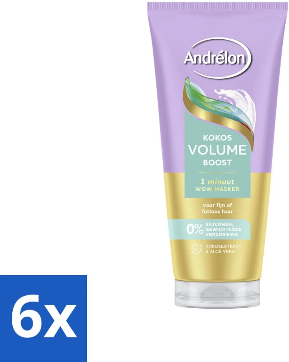 Andrélon Kokos Volume Boost Haarmasker 180ml