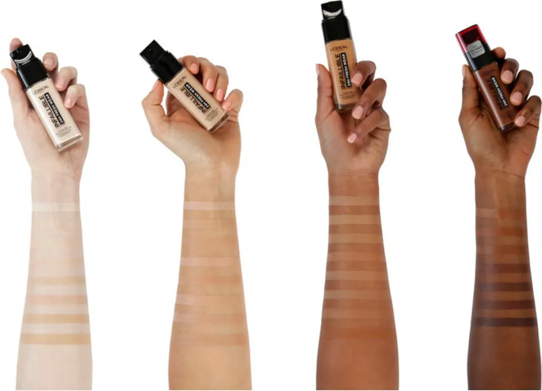 L'Oréal Paris Infaillible 32H Fresh Wear Foundation 20 Ivory - 3 Stuks