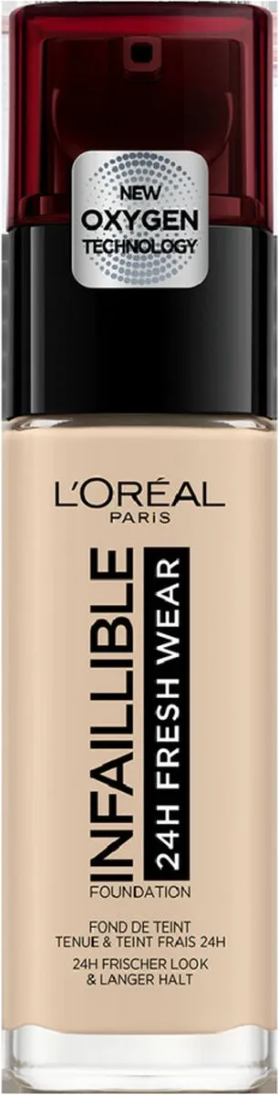 L'Oréal Paris Infaillible 32H Fresh Wear Foundation 20 Ivory - 3 Stuks
