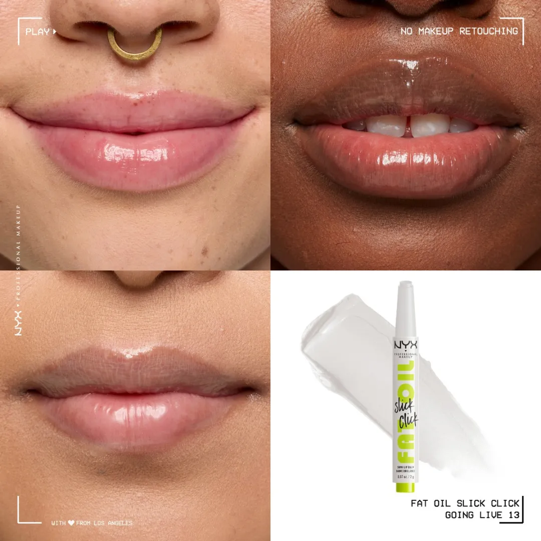 NYX Professional Makeup Fat Oil Slick Click Lippenbalsem Going Live - 2g