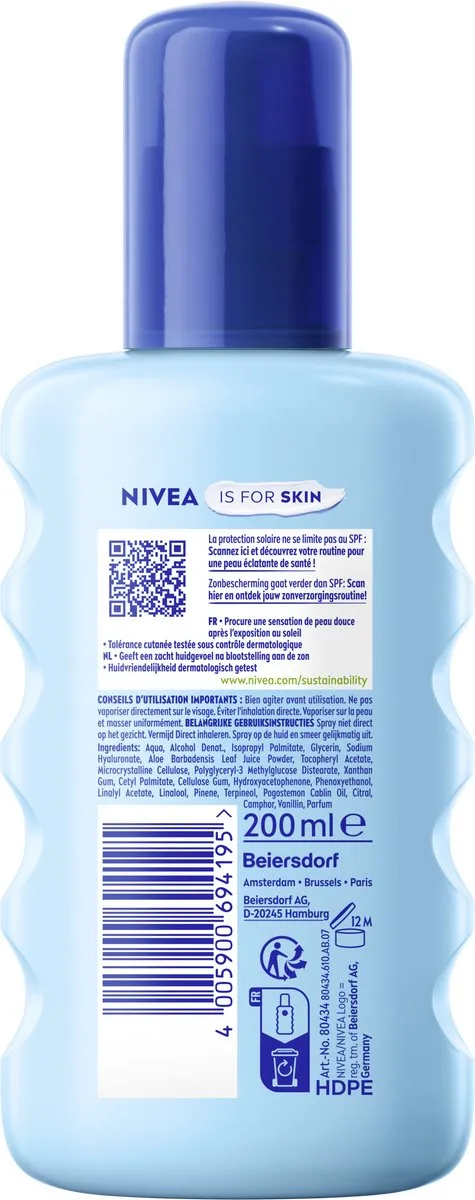 NIVEA SUN Aftersun Spray 200ml - 2 Stuks