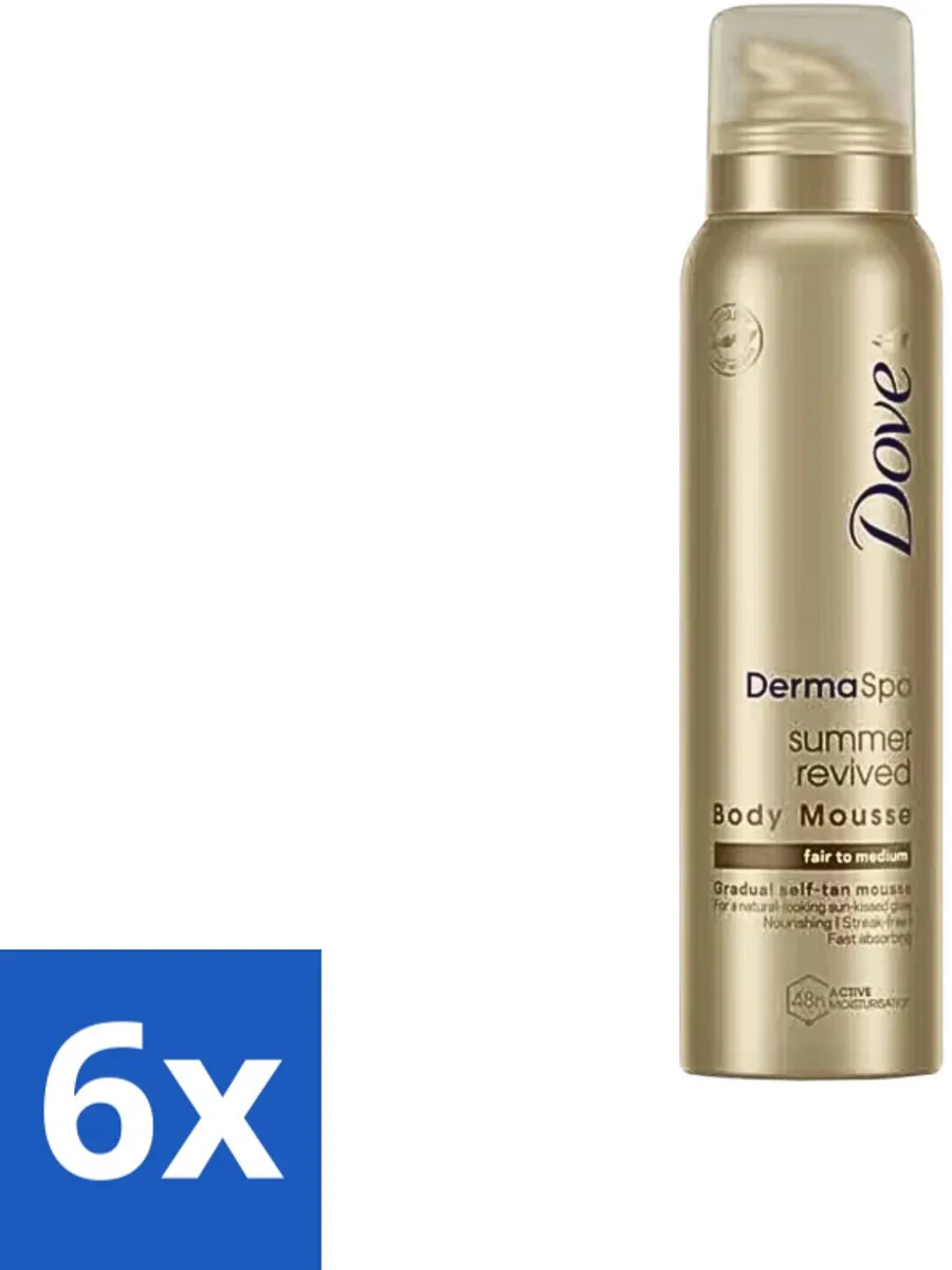 Dove DermaSpa Zelfbruiner Tanning Mousse 150ml