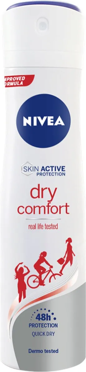 NIVEA Deodorant Spray Dry Comfort 200ml - afbeelding 6 van 6
