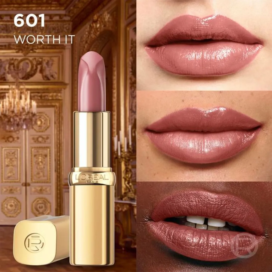 L'Oréal Paris Color Riche Satin Nude Lippenstift 601 - 3 Stuks