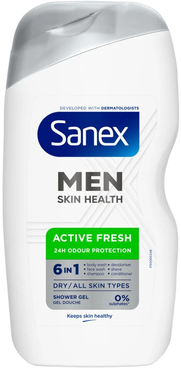 Sanex Men Active Fresh Douchegel 800ml - 2 Stuks
