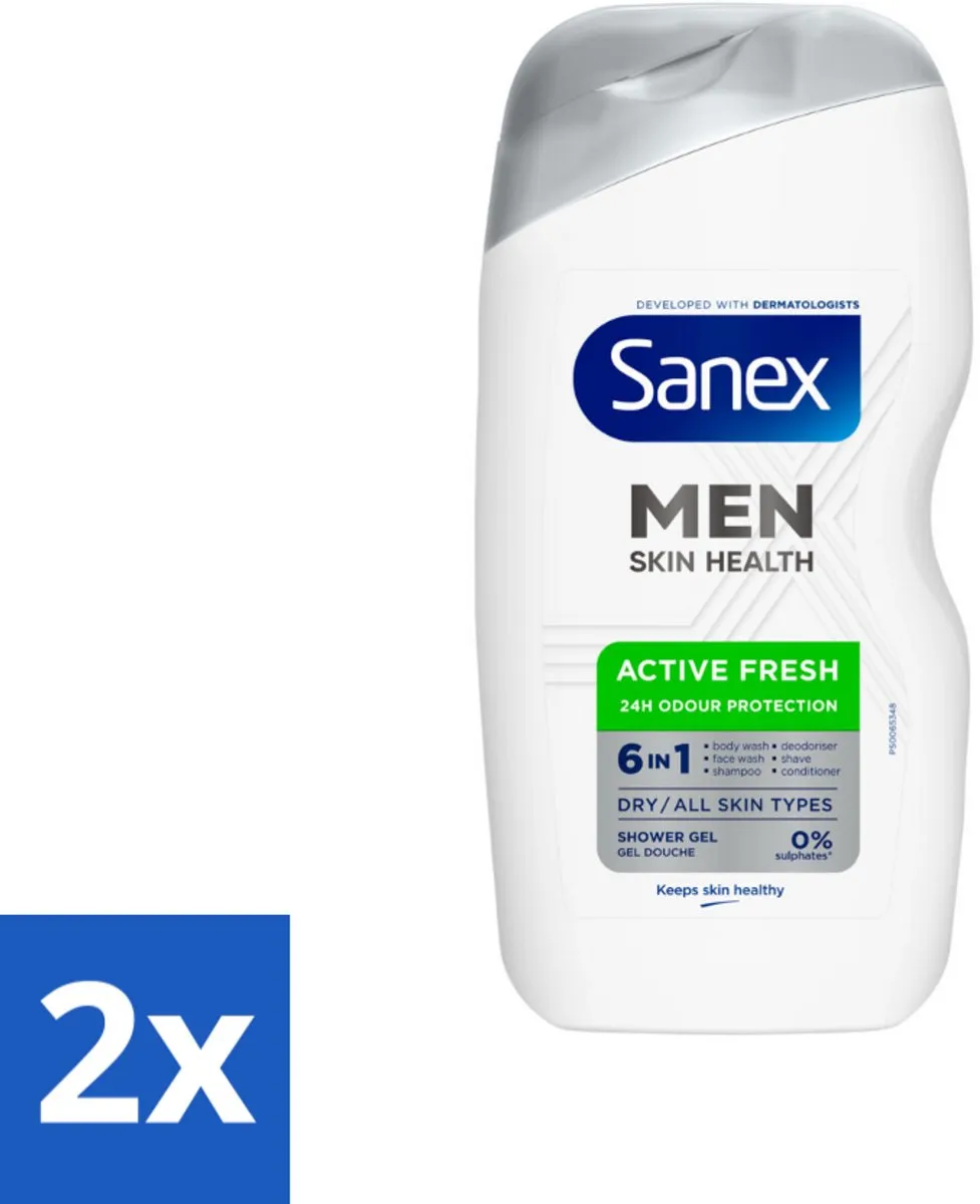 Sanex Men Active Fresh Douchegel 800ml