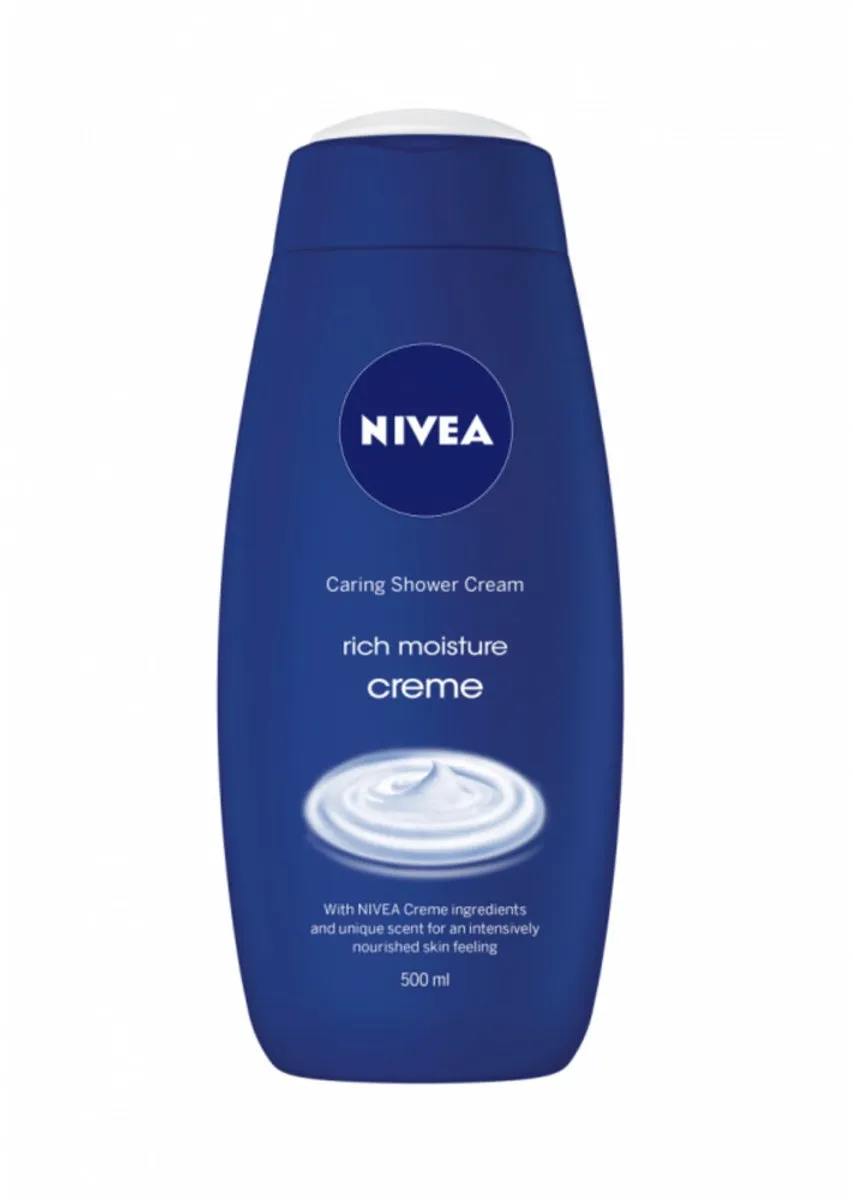 NIVEA Rich Moisture Douchecrème 500ml - 3 Stuks
