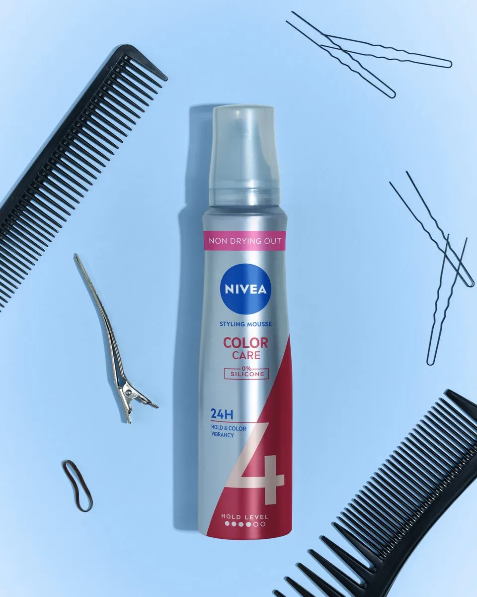 NIVEA Color Care & Protect Styling Mousse 6x150ml
