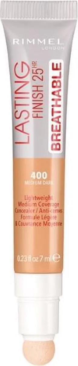 Rimmel London Lasting Finish 25HR Concealer 400 Medium Dark