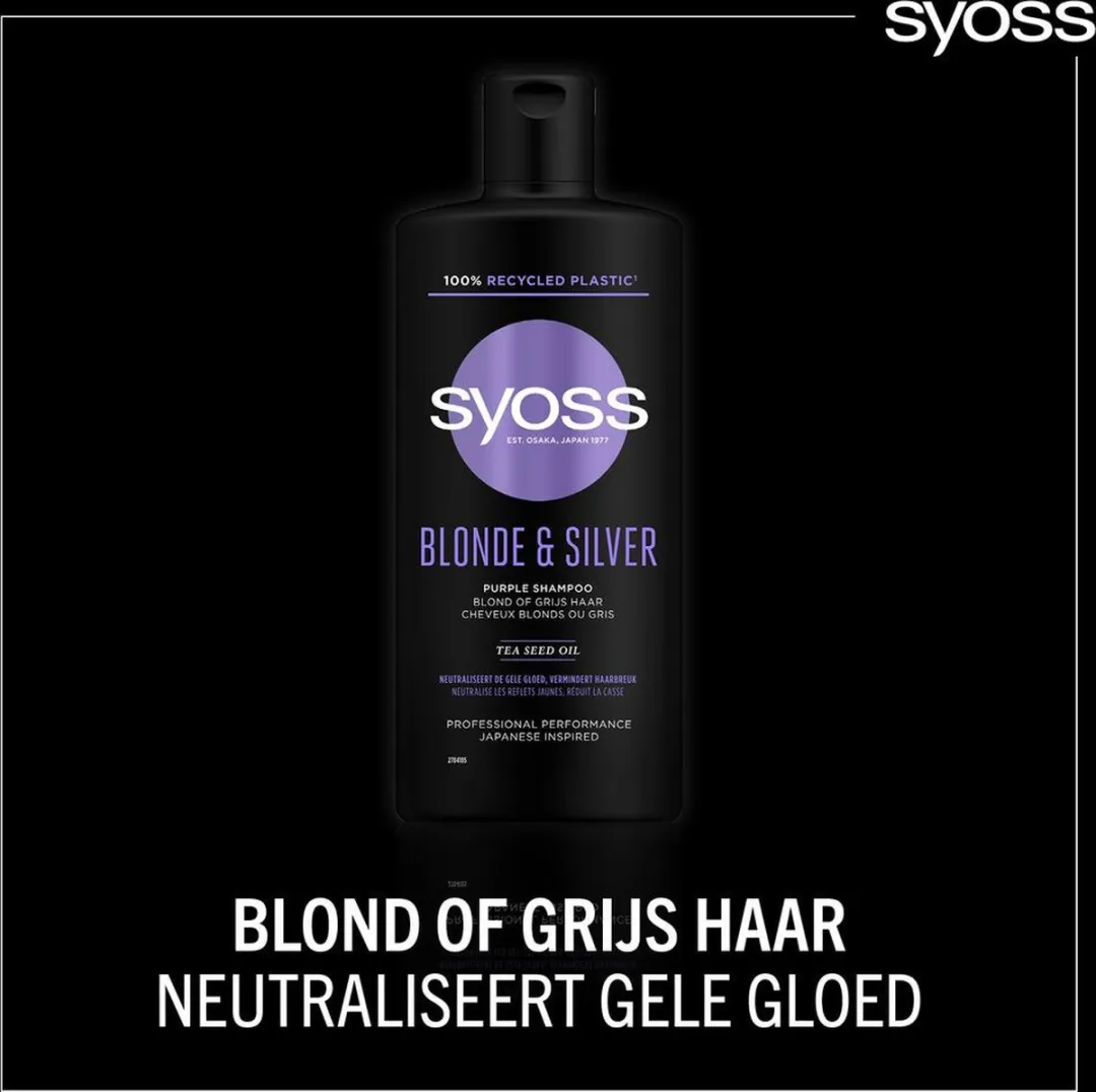 SYOSS Blond Shampoo - 6x440ml