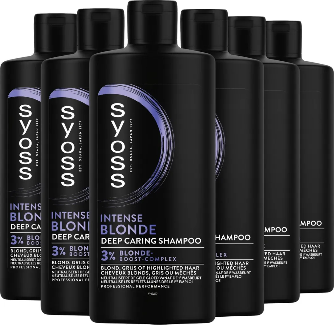 SYOSS Blond Shampoo - 6x440ml