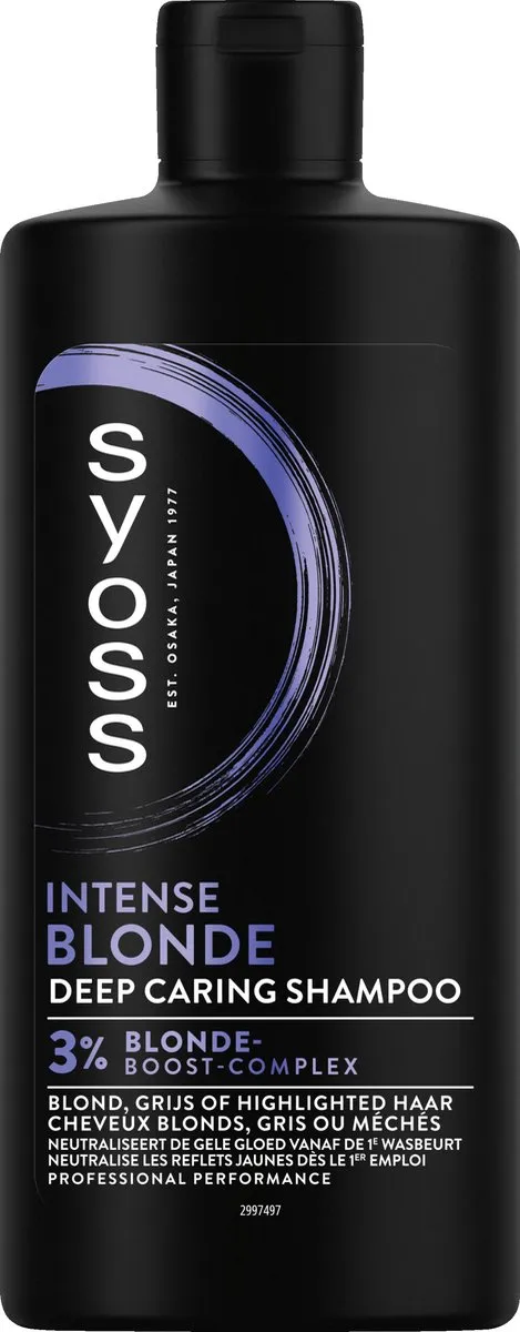 SYOSS Blond Shampoo - 6x440ml