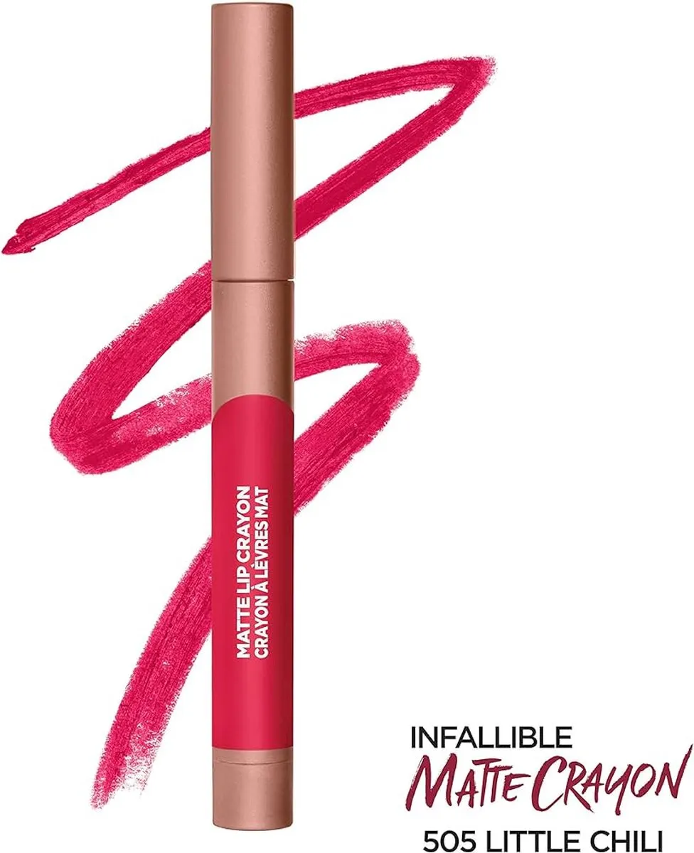 L'Oréal Paris Matte Lip Crayon 505 Little Chili