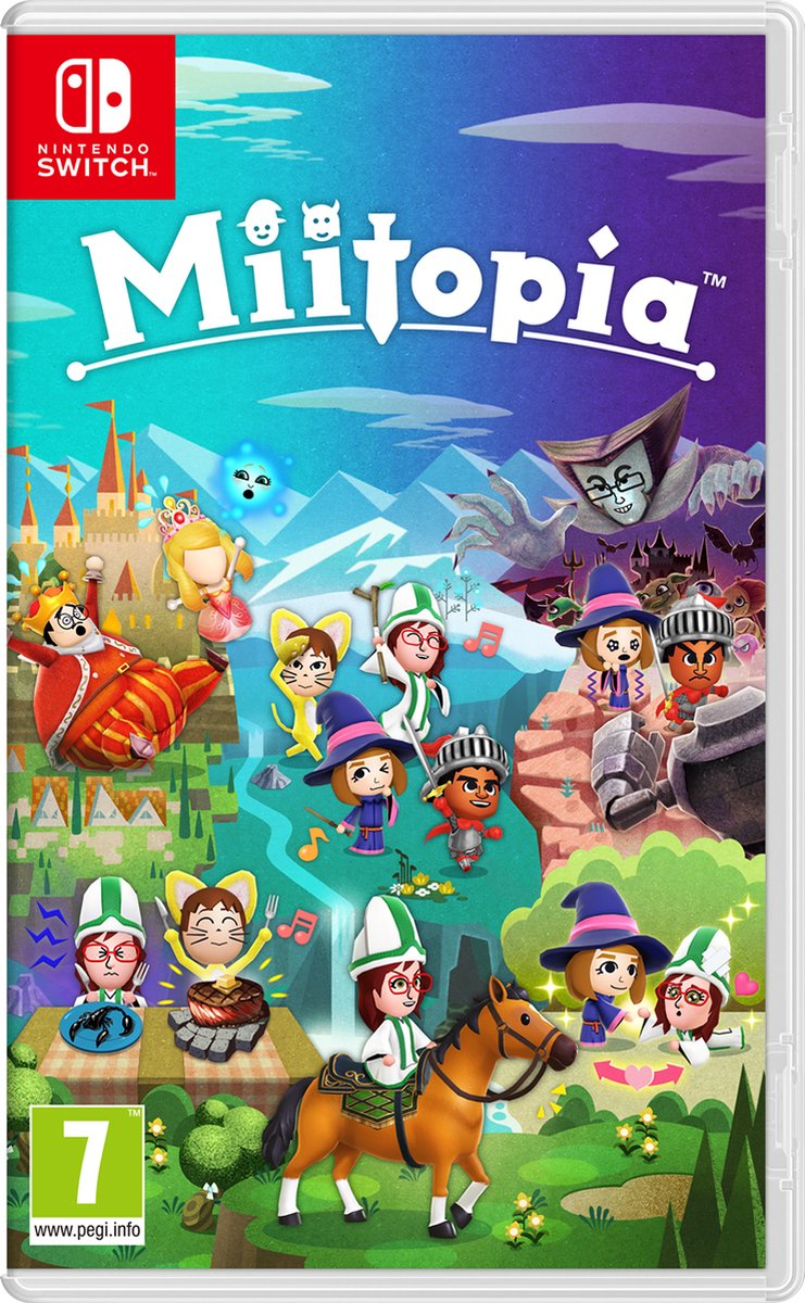 Nintendo Miitopia, Nintendo Switch, RP (Rating Pending)