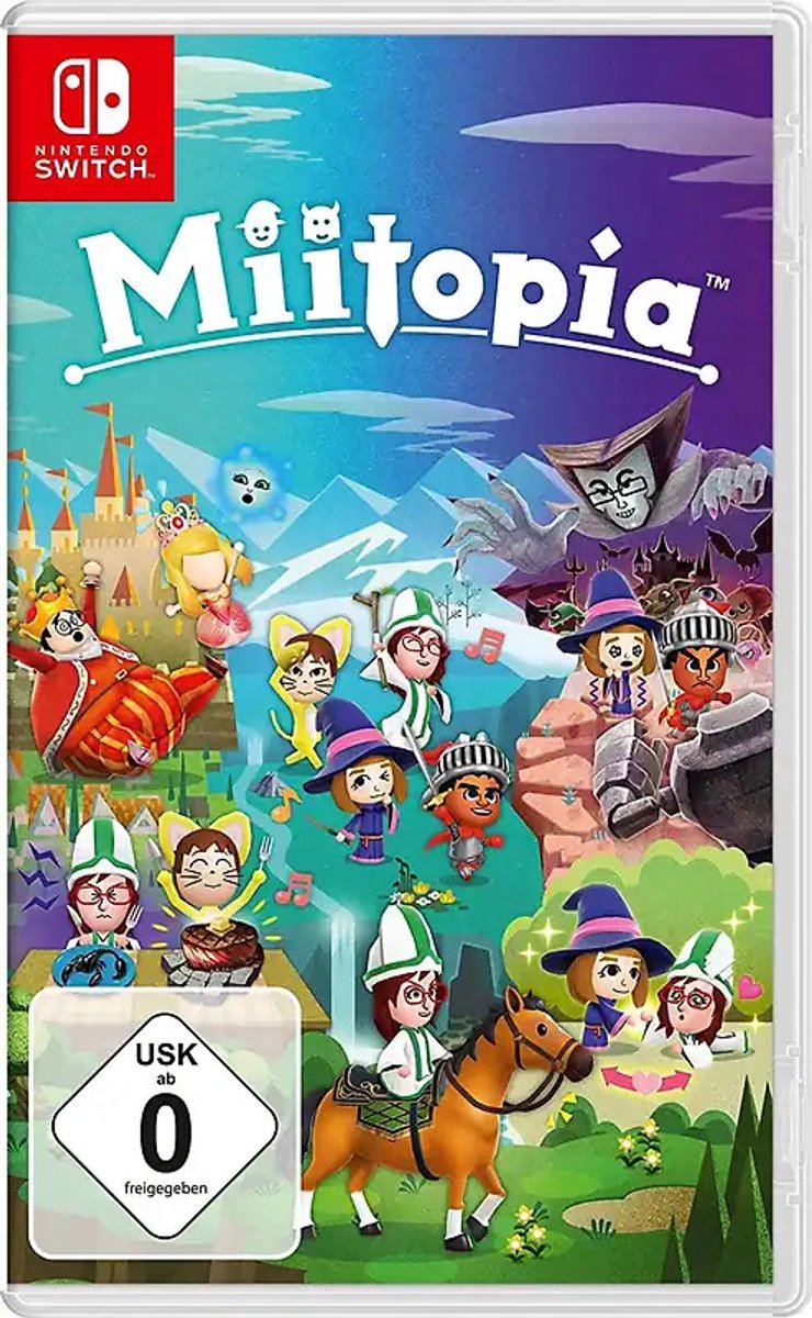 Nintendo Miitopia, Nintendo Switch, RP (Rating Pending)