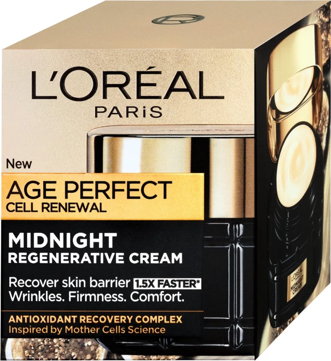 L'Oréal Paris Age Perfect Midnight Anti-Age Gezichtscrème 50ml
