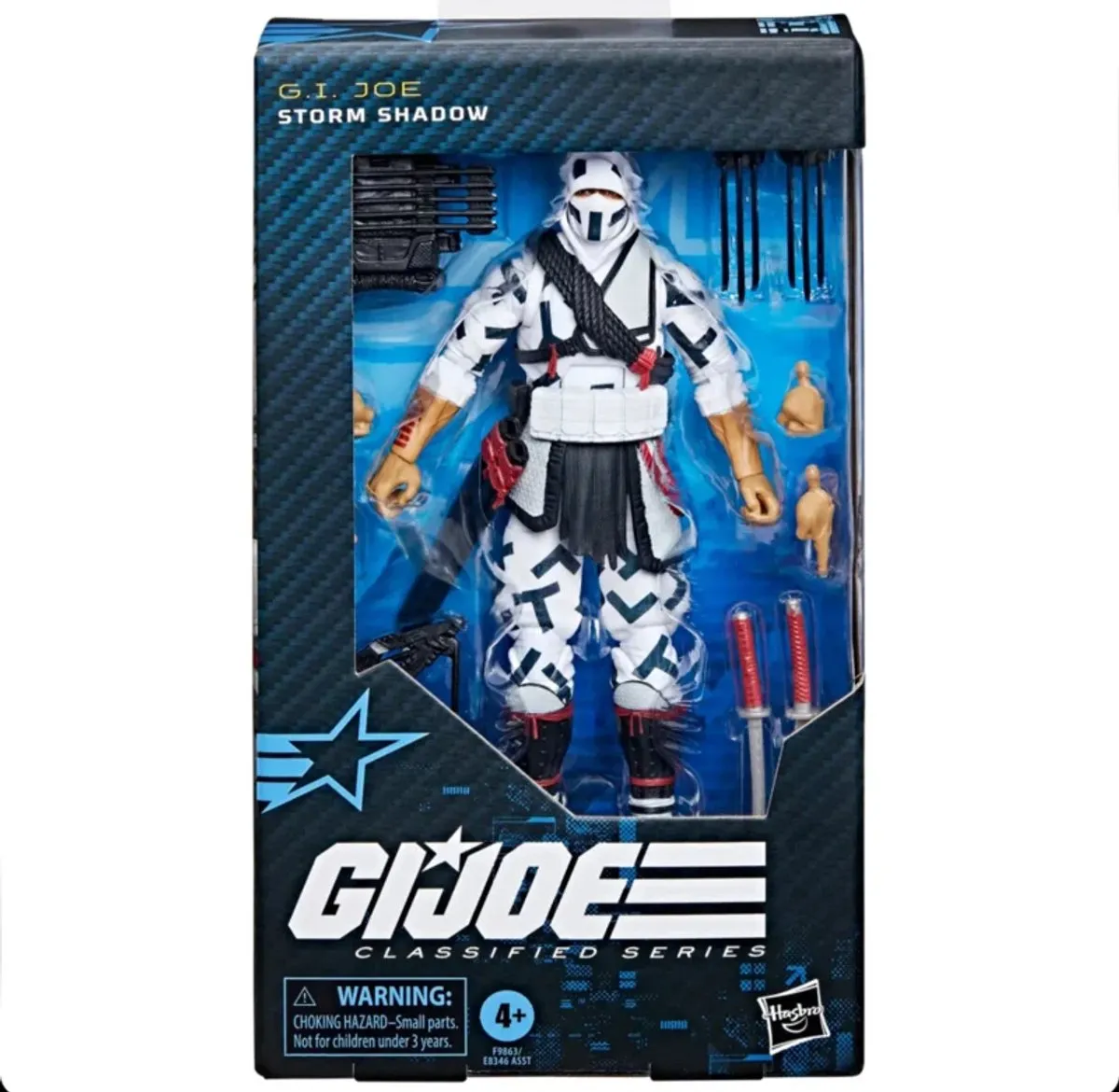 Hasbro G.I. Joe Classified Series 131 Storm Shadow Action Figure 15cm