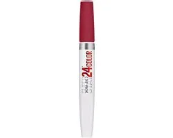 Maybelline SuperStay 24H Smile Brighters Lippenstift - 870 Optic Ruby - Rood - Langhoudend
