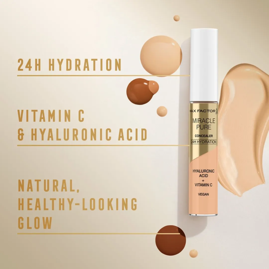 Max Factor Miracle Pure Vegan Concealer 007 - 7.8ml