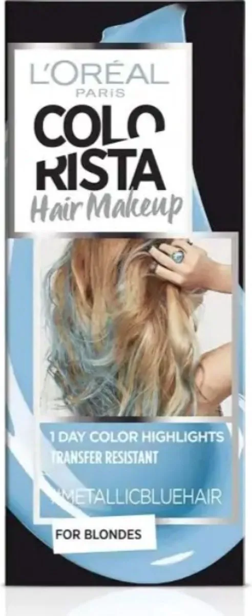 L'Oréal Paris Colorista Metallic Blauw Highlights 60ml