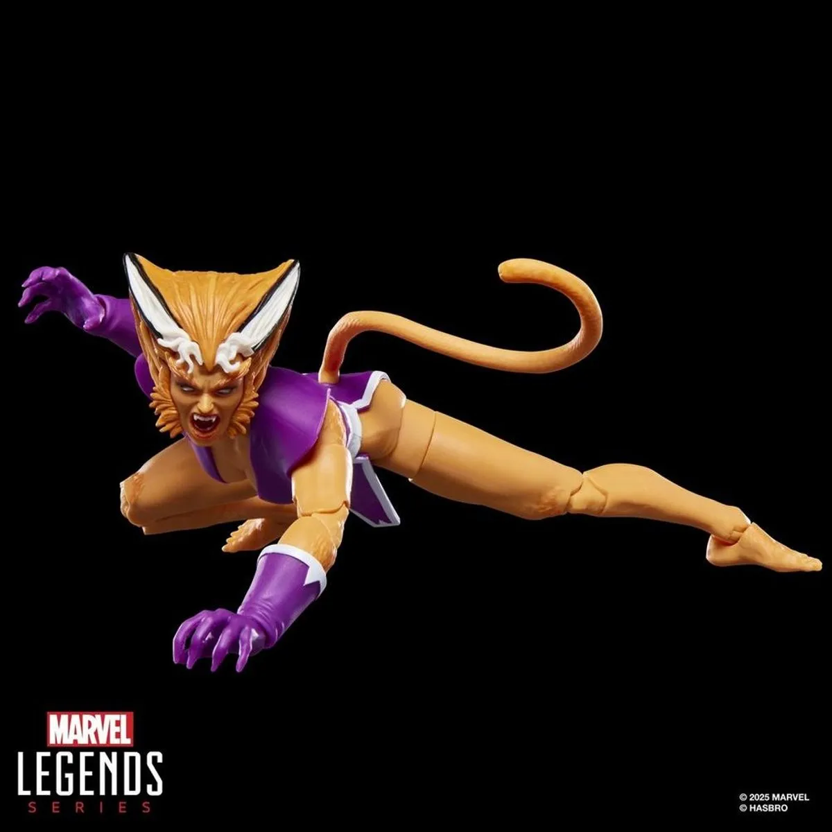 Hasbro Marvel Legends X-Force Feral Action Figuur 15cm - Multi - afbeelding 6 van 6