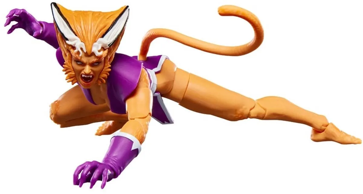 Hasbro Marvel Legends X-Force Feral Action Figuur 15cm - Multi - afbeelding 5 van 6
