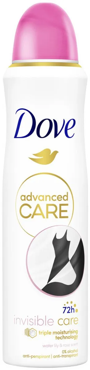 Dove Invisible Care Deodorant Spray 150ml