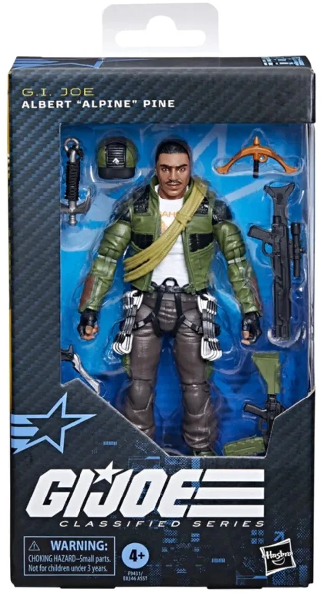 Hasbro G.I. Joe Classified Albert Alpine Pine Actiefiguur 15cm