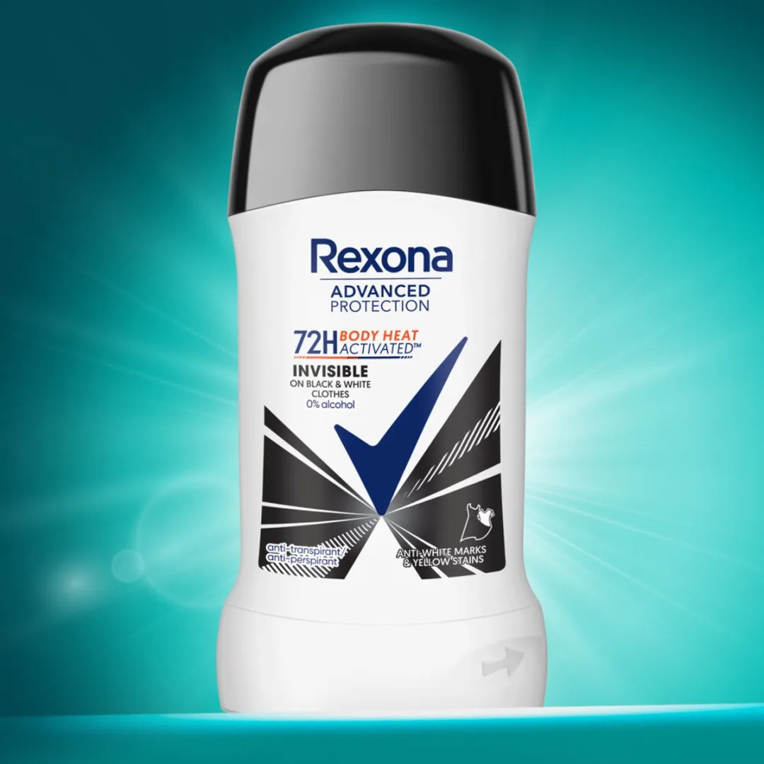 Rexona Women Anti-Transpirant Stick Invisible - 6x50ml