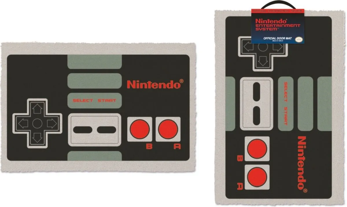 Nintendo NES Controller Deurmat 40x60cm
