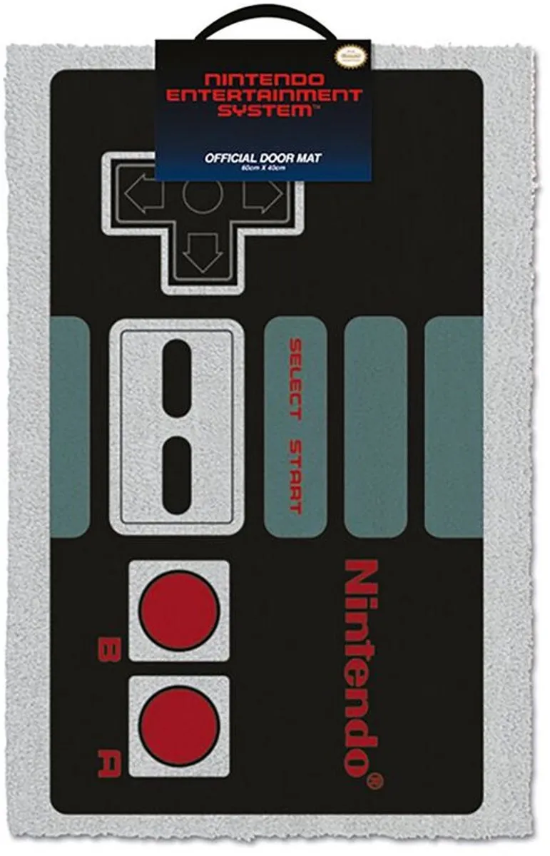 Nintendo NES Controller Deurmat 40x60cm - Multicolours - afbeelding 6 van 6