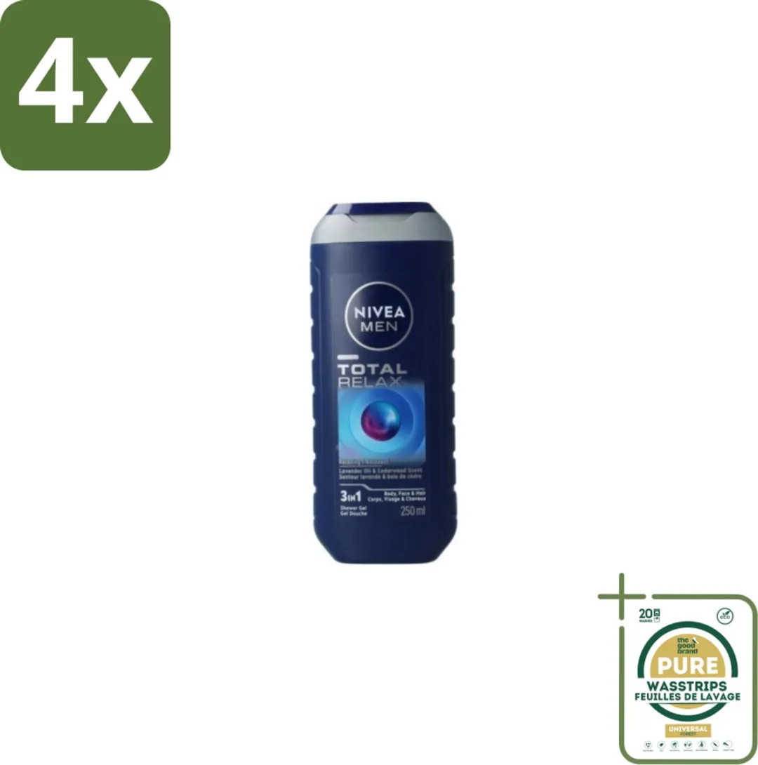 NIVEA Men Douchegel Total Relax 1000ml
