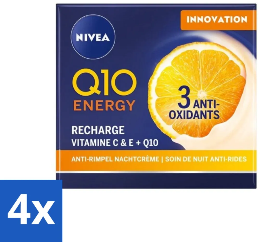 NIVEA Q10 Energy Recharge Nachtcrème 200ml