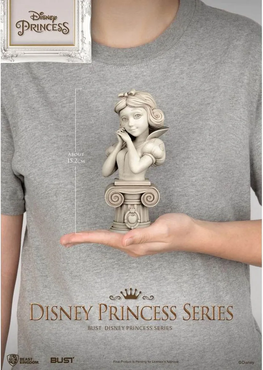 Disney Cinderella Princess Series Beeld 15cm - Wit - afbeelding 4 van 4