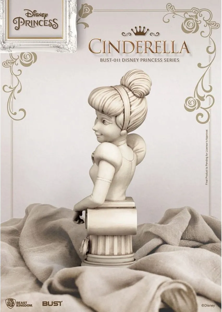 Disney Cinderella Princess Series Beeld 15cm - Wit - afbeelding 3 van 4