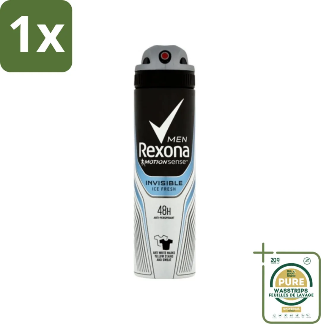 Rexona Men Invisible Ice Fresh Deodorant Spray 150ml