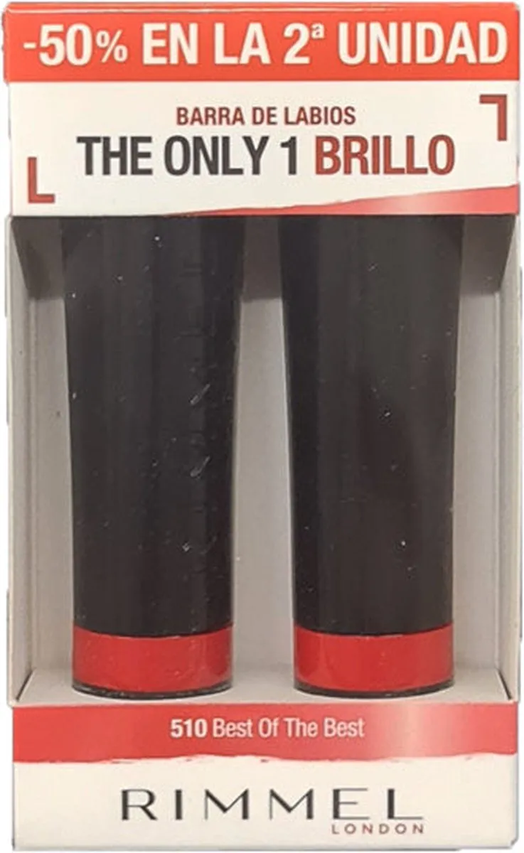 Rimmel The Only 1 Duo Set Lipstick 510