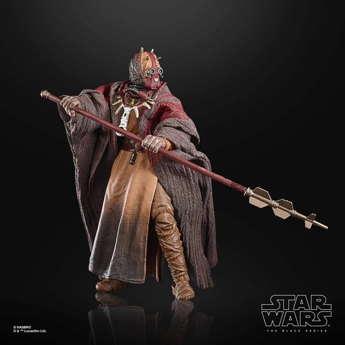 Hasbro Star Wars The Book of Boba Fett Tusken Chieftain Action Figuur 15cm - Multi - afbeelding 6 van 6