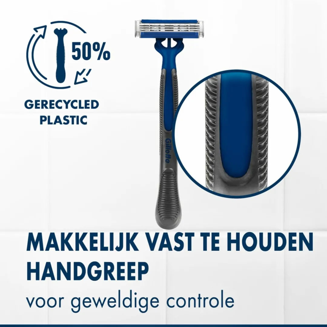 Gillette Blue III Wegwerpmesjes 12 Stuks - 3 Bladen