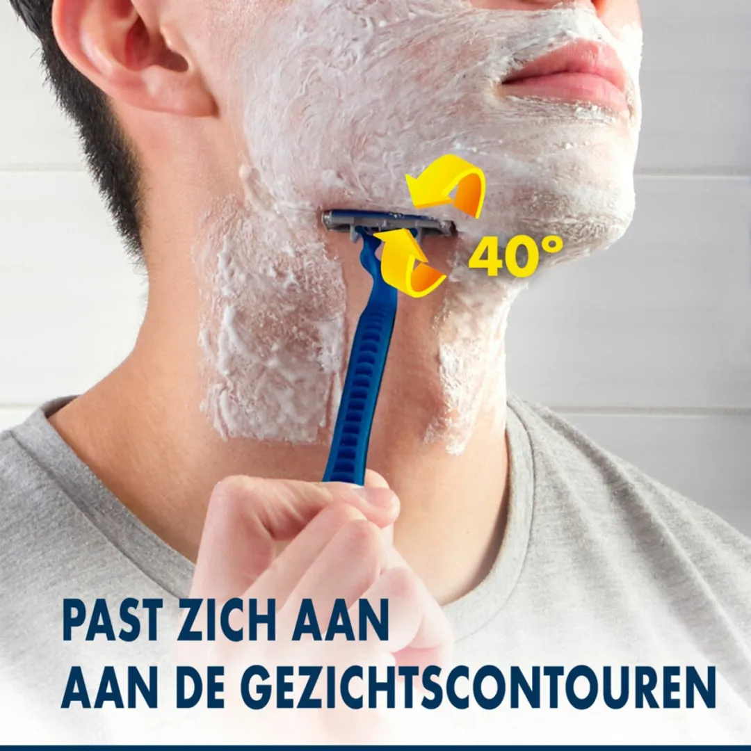 Gillette Blue III Wegwerpmesjes 12 Stuks - 3 Bladen