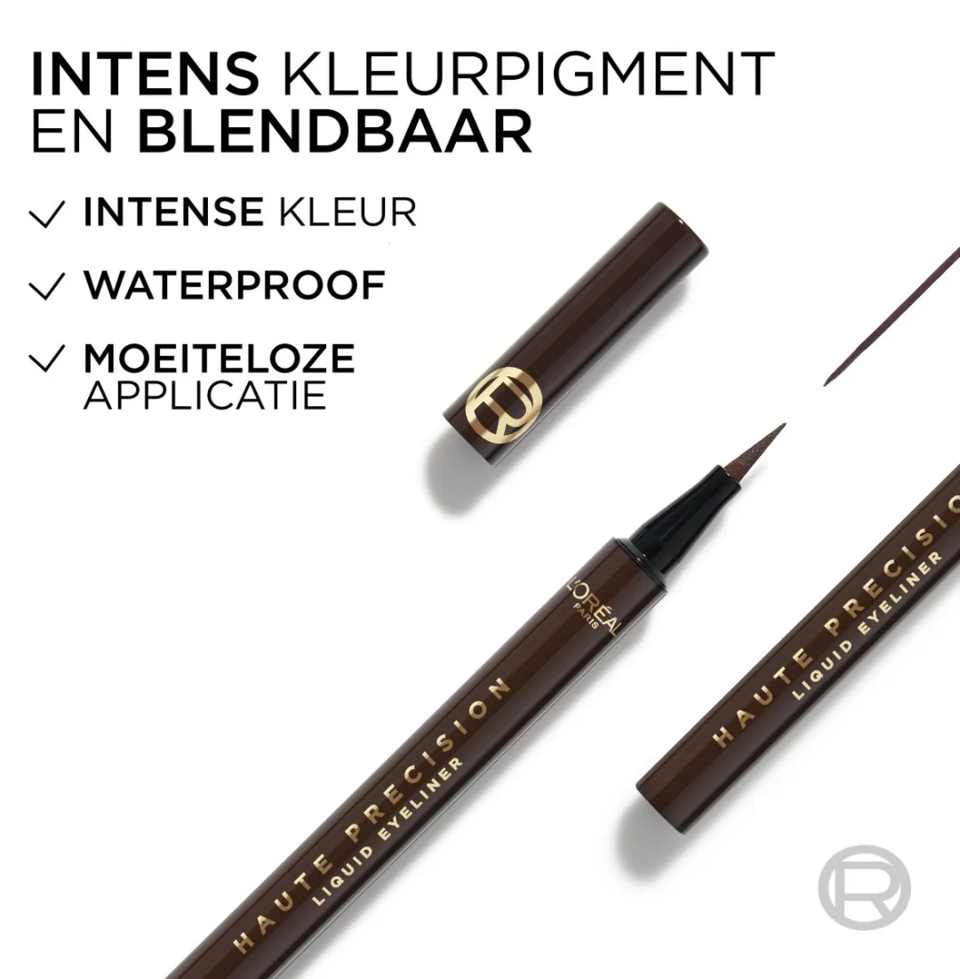 L'Oréal Paris Haute Precision Eyeliner - Bruin Leather